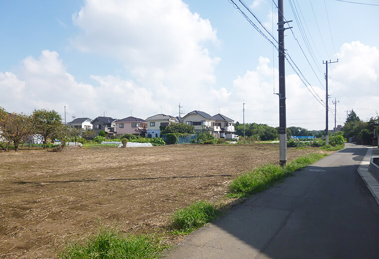 取手市戸頭 土地